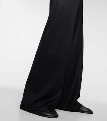 Gala virgin wool wide-leg pants | The Row