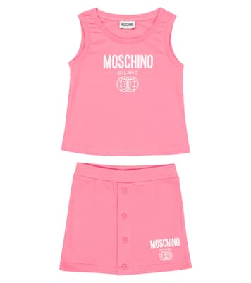 Set aus Top und Rock aus Jersey | Moschino Kids