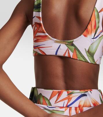 Haut de bikini Kamala imprimé | Alexandra Miro