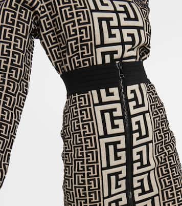 Minirock aus einem Wollgemisch | Balmain