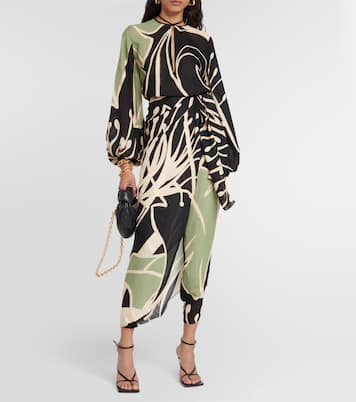 Bedruckte Bluse aus Seiden-Georgette | Johanna Ortiz