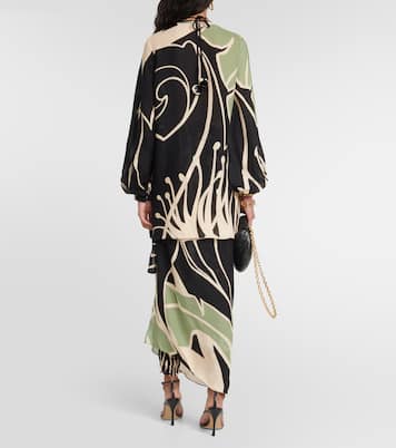 Bedruckte Bluse aus Seiden-Georgette | Johanna Ortiz