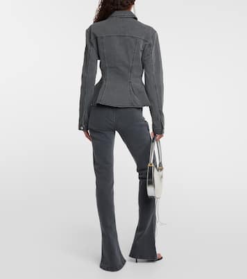 Peplum denim jacket | Magda Butrym