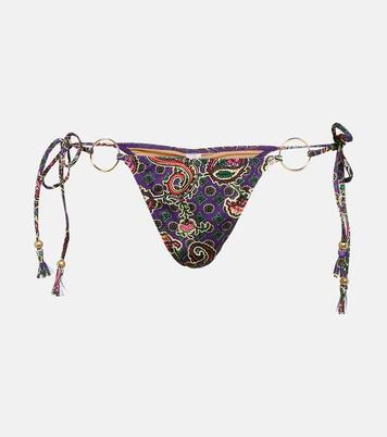 Culotte de bikini Rings imprimée | Bananhot