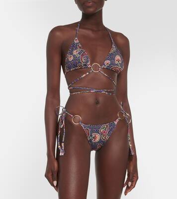 Culotte de bikini Rings imprimée | Bananhot