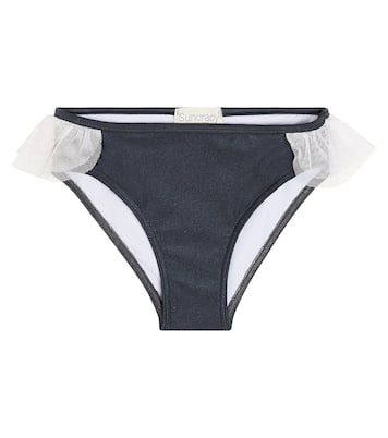 Saladeta tulle-trimmed bikini bottoms | Suncracy