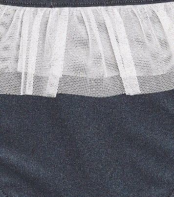 Saladeta tulle-trimmed bikini bottoms | Suncracy