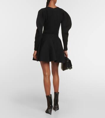 Minirock aus einem Wollgemisch | Alaïa