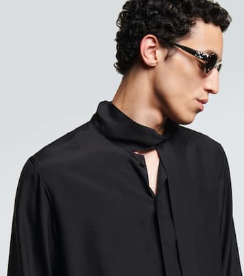 Triomphe 01 oval sunglasses | Celine Eyewear