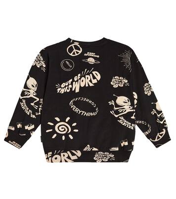 Monti printed cotton jersey sweatshirt | Molo