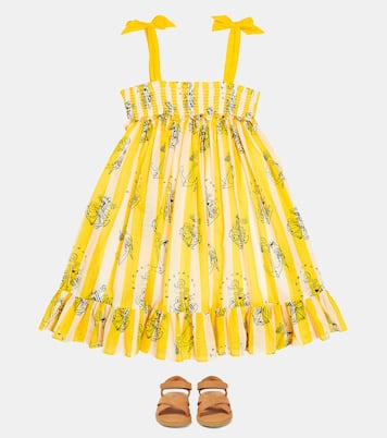Alight striped cotton dress | Zimmermann Kids