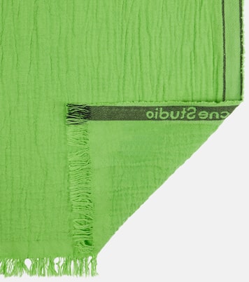 Bufanda de algodón y lino | Acne Studios