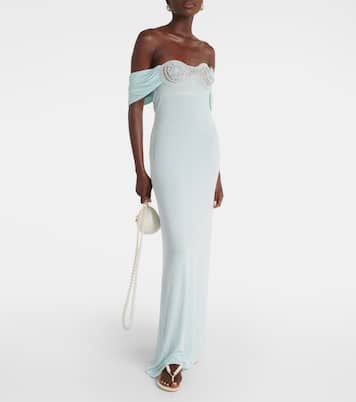 Off-Shoulder-Maxikleid | Magda Butrym