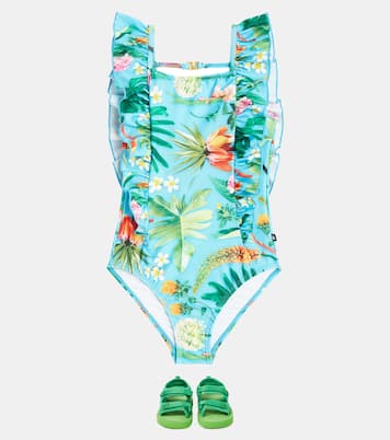 Nathalie floral ruffled swimsuit | Molo