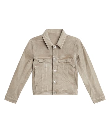 Lido Trucker cotton-blend jacket | Rick Owens Kids