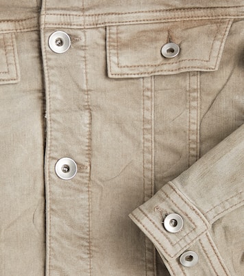 Lido Trucker cotton-blend jacket | Rick Owens Kids