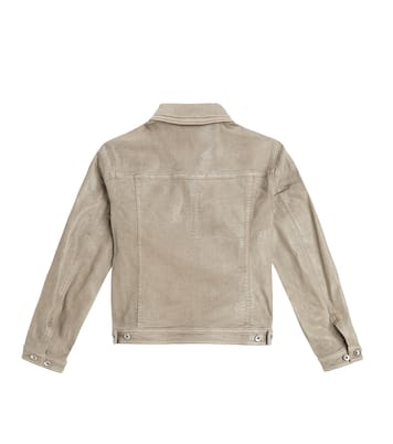 Lido Trucker cotton-blend jacket | Rick Owens Kids