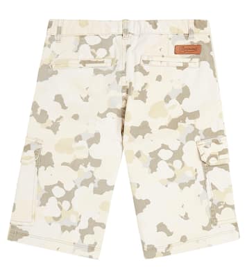 Caiman camouflage cotton Bermuda shorts | Bonpoint