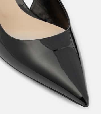 Gucci Signoria patent leather slingback pumps | Gucci