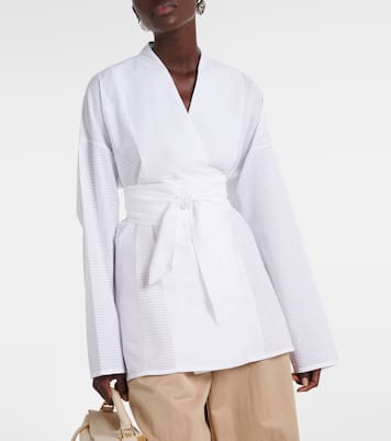 Wickeltop Arya aus Baumwolle | Tove