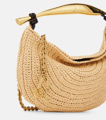 Sardine Chain raffia-effect tote bag | Bottega Veneta