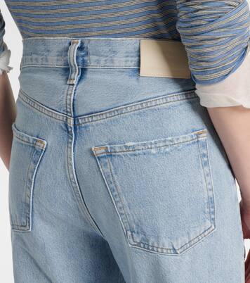 Ayla distressed mid-rise wide-leg jeans | Citizens of Humanity