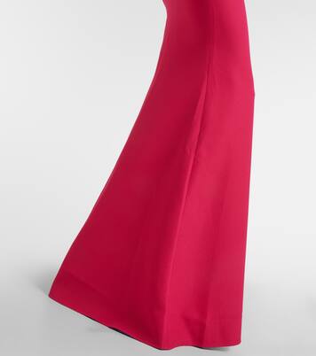 Robe longue Jana en crêpe | Safiyaa