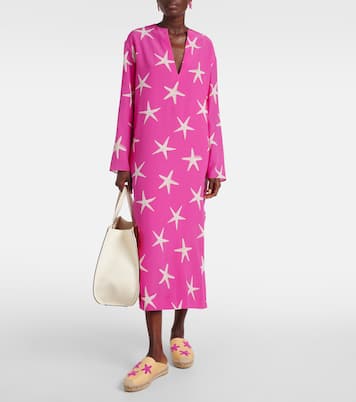 Kaftan Starfish aus Seide | Valentino