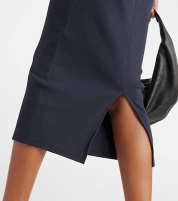 Abito midi Darien in misto cotone | Veronica Beard