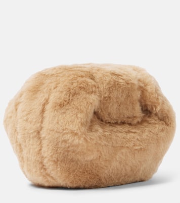 Soft Demi faux shearling clutch | Gabriela Hearst