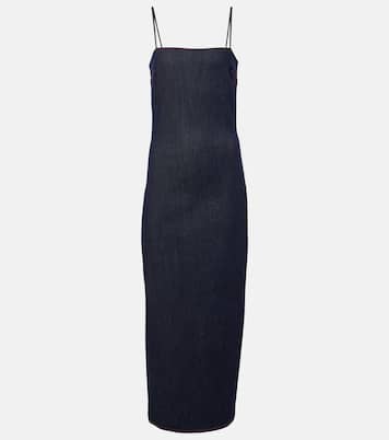 Midikleid aus Denim | Alaïa