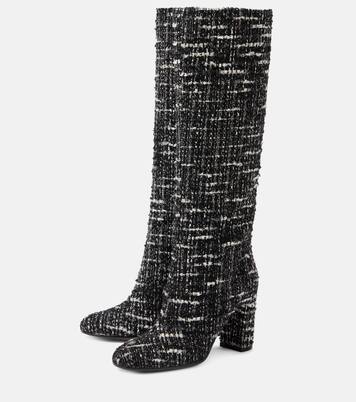 Botas altas de bouclé | Gianvito Rossi