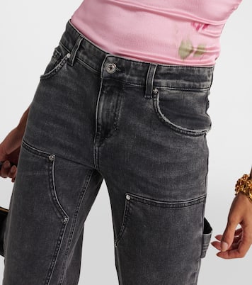 Low-Rise Straight Jeans | Blumarine