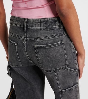 Low-Rise Straight Jeans | Blumarine