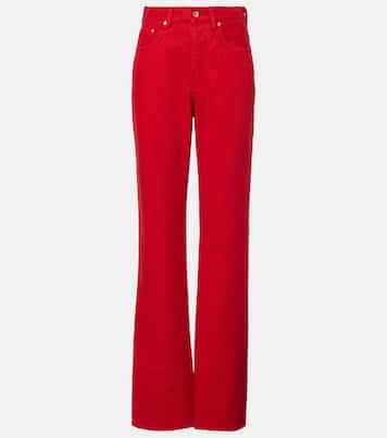 De-Nîmes high-rise straight jeans | Jacquemus