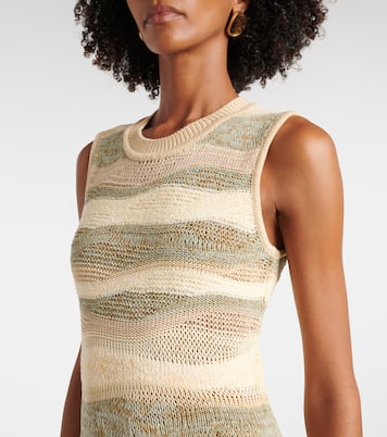 Robe midi Gaia en coton mélangé | Ulla Johnson