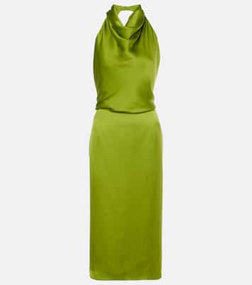 Midikleid aus Seidensatin | Magda Butrym