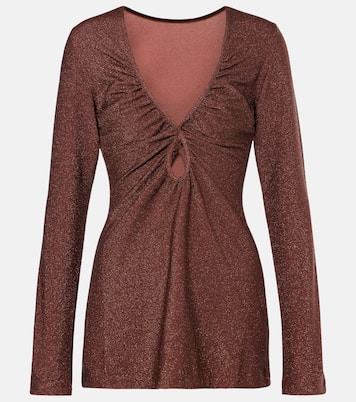 Top aus Lamé | Johanna Ortiz