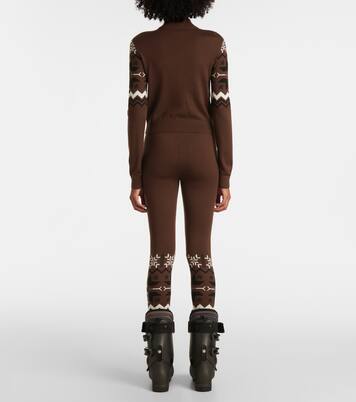 Ski-Leggings Nordic aus Wolle | Perfect Moment