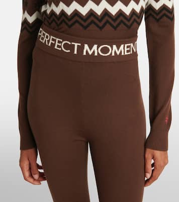 Ski-Leggings Nordic aus Wolle | Perfect Moment