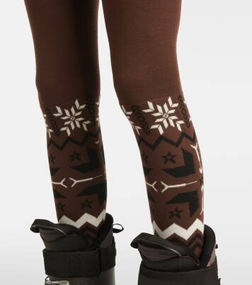 Ski-Leggings Nordic aus Wolle | Perfect Moment