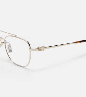 Lunettes aviateur | Miu Miu