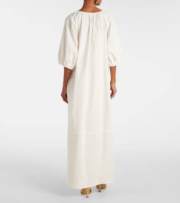Robe longue Solid en coton | Adriana Degreas