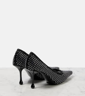 Ixia 80 embellished mesh pumps | Jimmy Choo