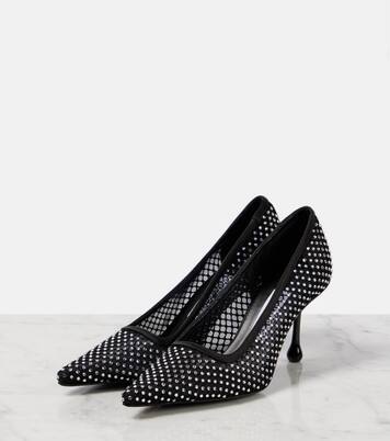 Ixia 80 embellished mesh pumps | Jimmy Choo