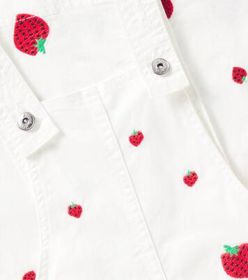 Sarja Bordado Morangueiro cotton-blend dress | Fábula