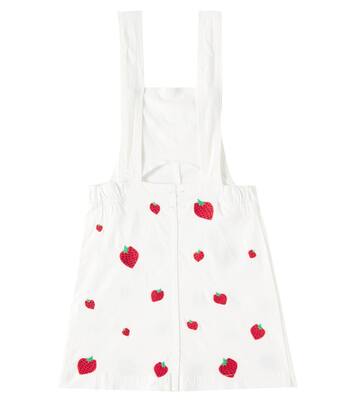 Sarja Bordado Morangueiro cotton-blend dress | Fábula