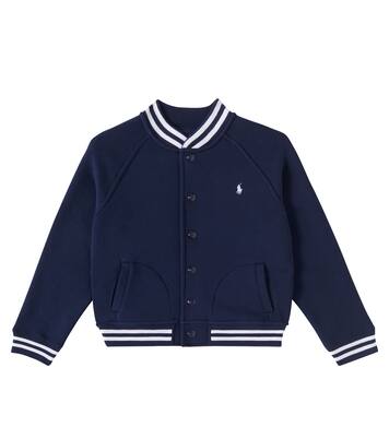 Cotton-blend varsity jacket | Polo Ralph Lauren Kids