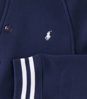 Cotton-blend varsity jacket | Polo Ralph Lauren Kids