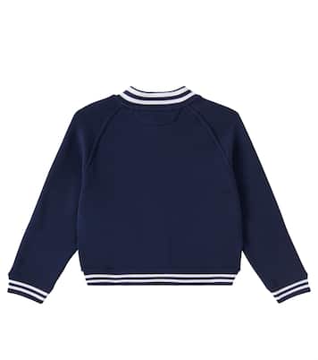 Cotton-blend varsity jacket | Polo Ralph Lauren Kids